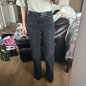 GRLFRND Carla Jean in Washed Black